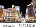 銀座四丁目夜景 70725610