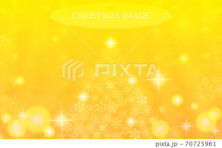 フレームのついたキラキラしたクリスマスイメージの背景素材 フレームのついたキラキラしたクリスマスイメージの背景素材 70725961
