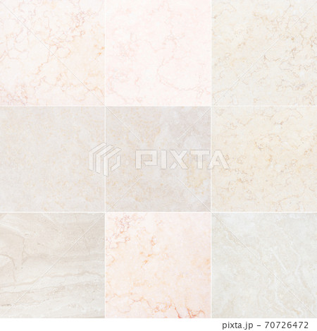 Nine different qualitative beautiful marble with natural pattern. Mosaic. 70726472