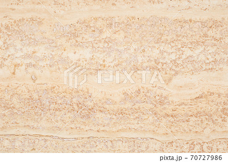 天然石材のテクスチャ　トラバーチン 70727986