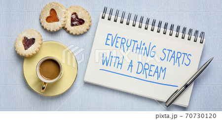 everything starts with a dream inspiration note everything starts with a dream inspiration note 70730120