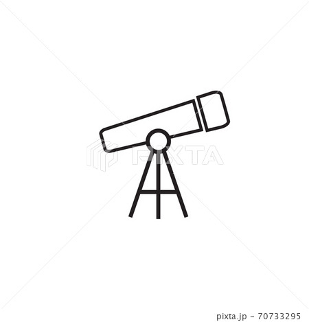 Telescope sign symbol logo design template Telescope sign symbol logo design template 70733295