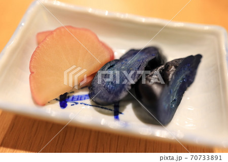 美味しい漬け物 70733891