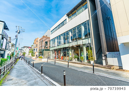 東京の都市風景 渋谷 キャットストリート周辺の風景 70739943