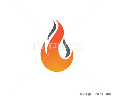 Fire flame Logo Template Fire flame Logo Template 70741360