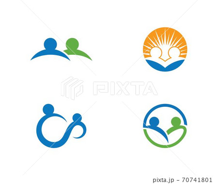 community care Logo template 70741801