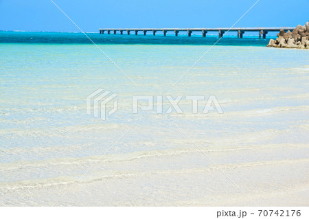 下地島空港17エンド 17end の絶景の写真素材 下地島空港17エンド 17end の絶景の写真素材