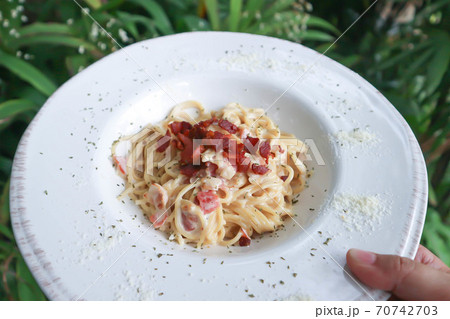 spaghetti , pasta or spaghetti carbonara spaghetti , pasta or spaghetti carbonara 70742703