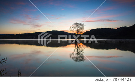 自然 風景 大清湖 70744428