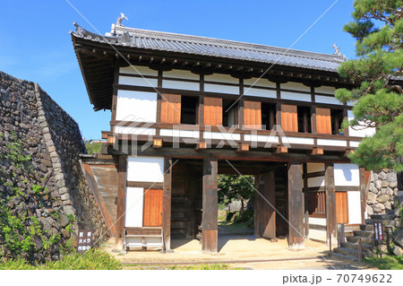 小諸城址　大手門 70749622