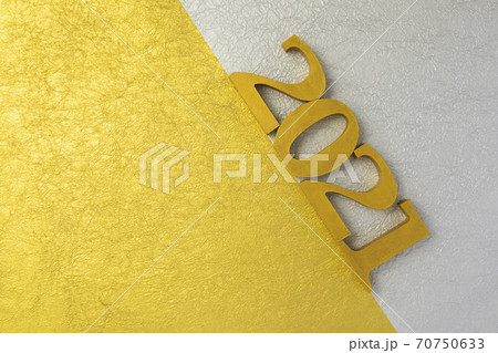 2021年背景素材 金銀 70750633