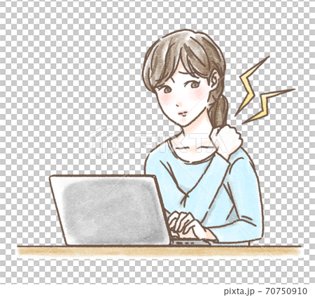 女性 肩こり ノートパソコン 女性 肩こり ノートパソコン 70750910