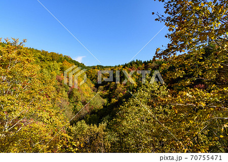 紅葉　登山 70755471