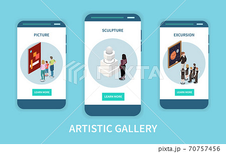 Artistic Gallery  Mobile App  Artistic Gallery  Mobile App  70757456