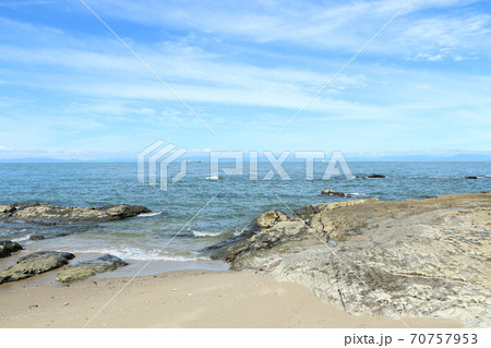 野間灯台の海岸 野間灯台の海岸 70757953