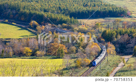 新得町を走る根室本線 おおぞら 新得町を走る根室本線 おおぞら 70758353