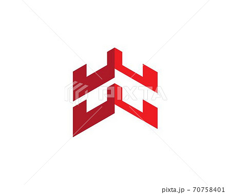 castle logo vector 70758401