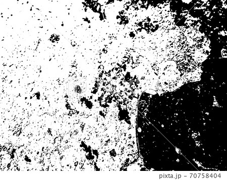 Black and white grunge. Distress overlay texture. Abstract surface dust and rough dirty wall background concept.  Distress illustration simply place over object to create grunge effect. Vector EPS10. 70758404