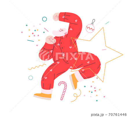 Dancing Santa - Christmas and New Year party 70761446