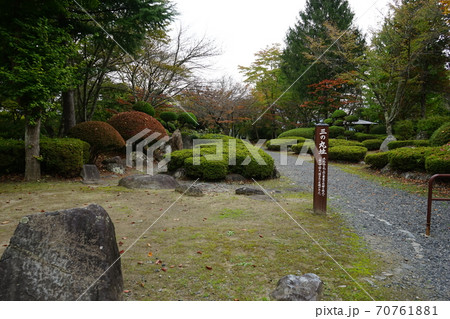 遠野の秋 鍋倉城跡 遠野の秋 鍋倉城跡 70761881