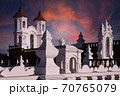 Sunset at San Felipe Neri monastery in Sucre, Bolivia 70765079