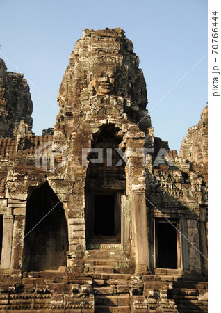 カンボジア、アンコールトム、バイヨン カンボジア、アンコールトム、バイヨン 70766444