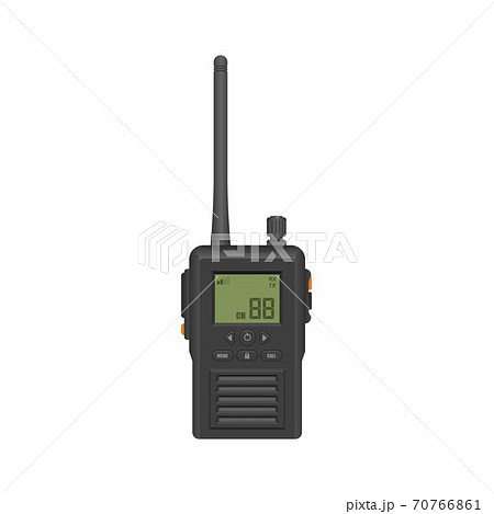 Walkie Talkie Vector Illustration Isolated On のイラスト素材