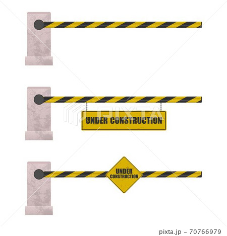 Under construction barrier 70766979