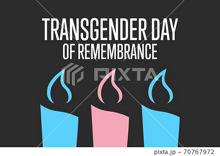 Transgender Day of Remembrance. November 20. Holiday concept. Template for background, banner, card 70767972