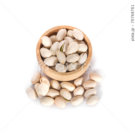 pistachio an isolated on white background 70768761