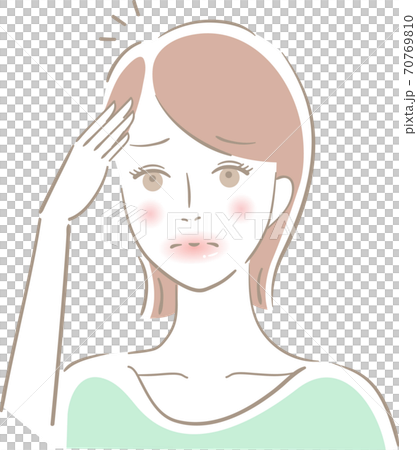 分開稀疏的女性 70769810