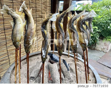 あゆの塩焼き 70771650