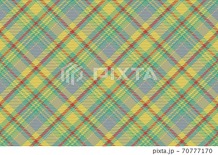Seamless pattern of scottish tartan plaid. Repeatable background with check fabric texture. Vector backdrop striped textile print. 70777170
