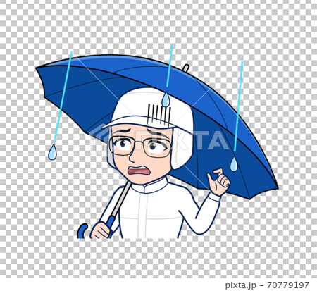 傘 下雨 雨 70779197