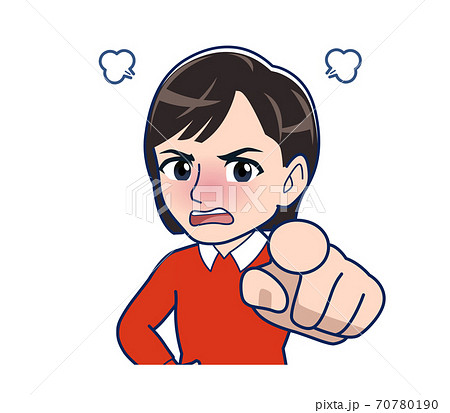 Beautiful woman dressed in red clothes 70780190