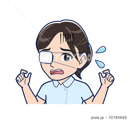 Nurse in a light blue uniform 70780689