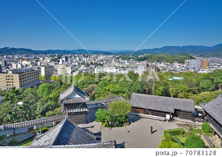 【高知城より高知市内】 高知県高知市丸ノ内 70783128