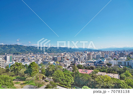 【高知城より高知市内】 高知県高知市丸ノ内 70783138