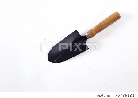 Shovel gardening on white background 70786131