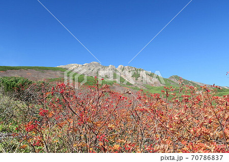 御嶽山八合目の紅葉 70786837