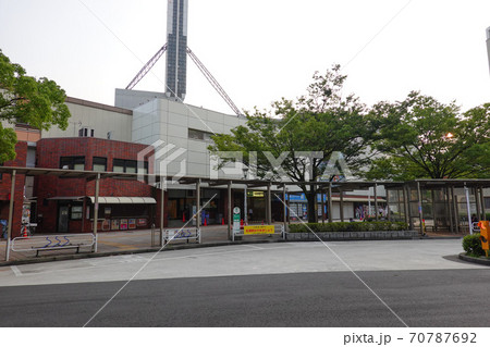早朝の船堀駅前(東京都) 早朝の船堀駅前(東京都) 70787692