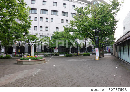 早朝の船堀駅前(東京都) 早朝の船堀駅前(東京都) 70787698