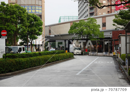 早朝の船堀駅前(東京都) 早朝の船堀駅前(東京都) 70787709