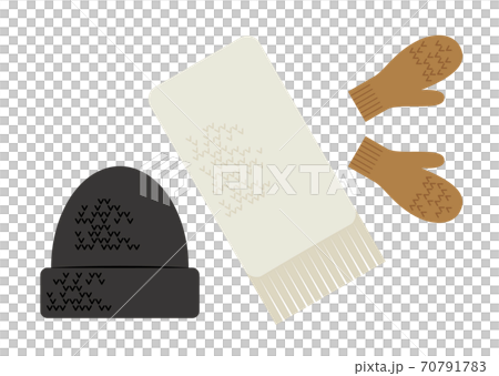 Winter fashion accessory illustration 70791783