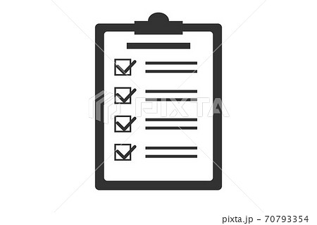 チェック　ベクターイラスト 70793354
