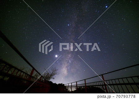 中尾山公園の星空 70793778