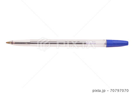 ballpoint pen isolated on white background 70797070