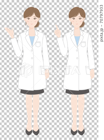 Information for women in white coats One point 70797933