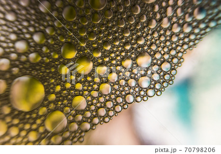 Abstract water with color bubbles and texture 70798206