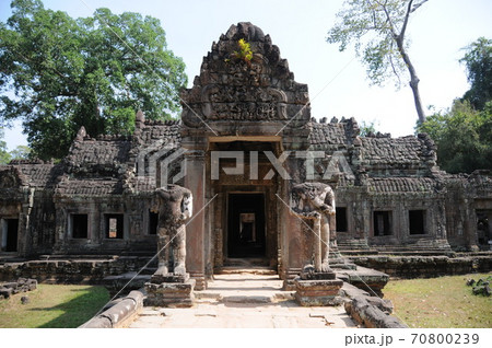 カンボジア、アンコール遺跡、プリア・カン(聖なる剣)中央伽藍 カンボジア、アンコール遺跡、プリア・カン(聖なる剣)中央伽藍 70800239
